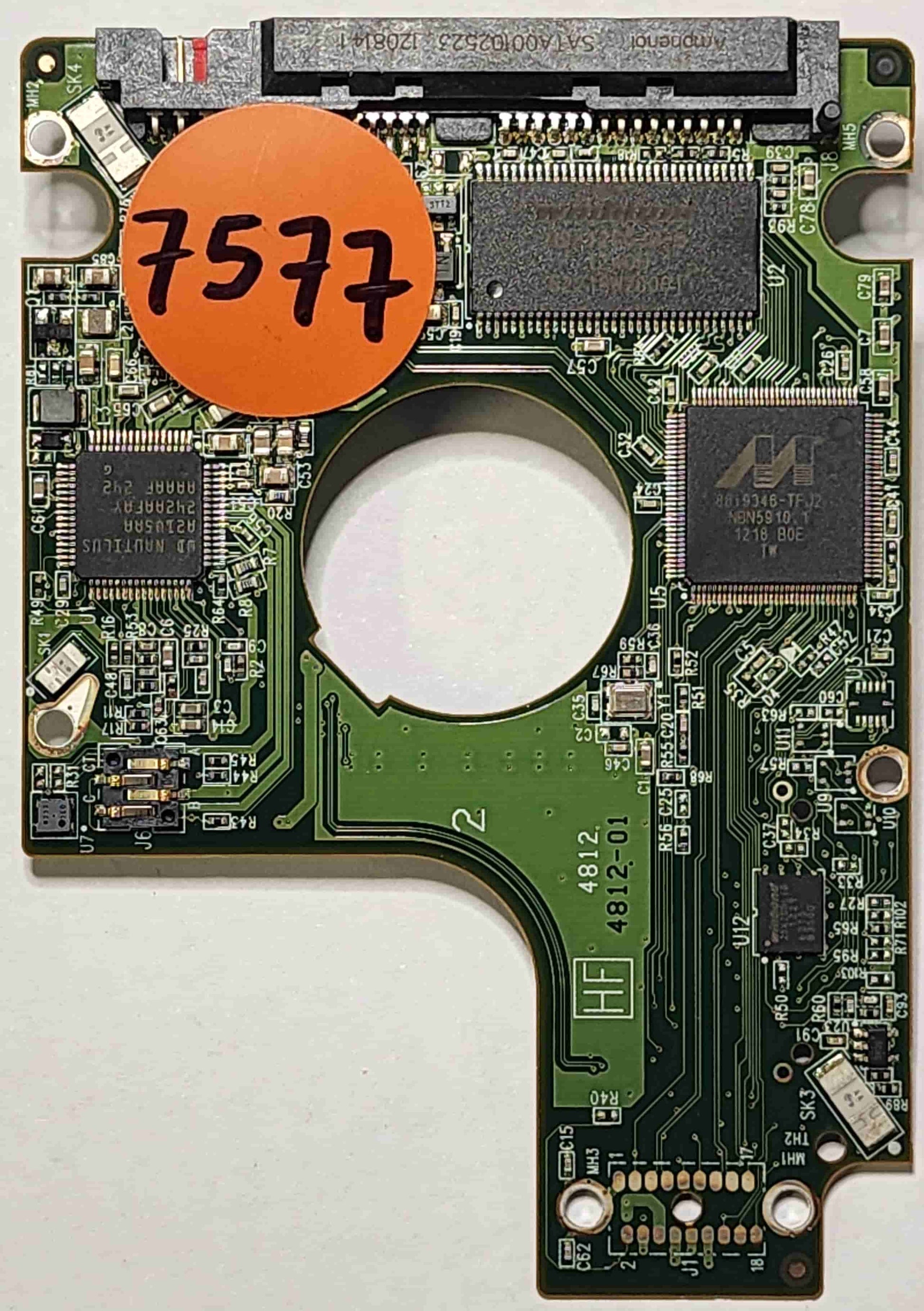 Western Digital WD10JPVT-22A1YT0 2060-771823-000 REV A  PCB for Sale