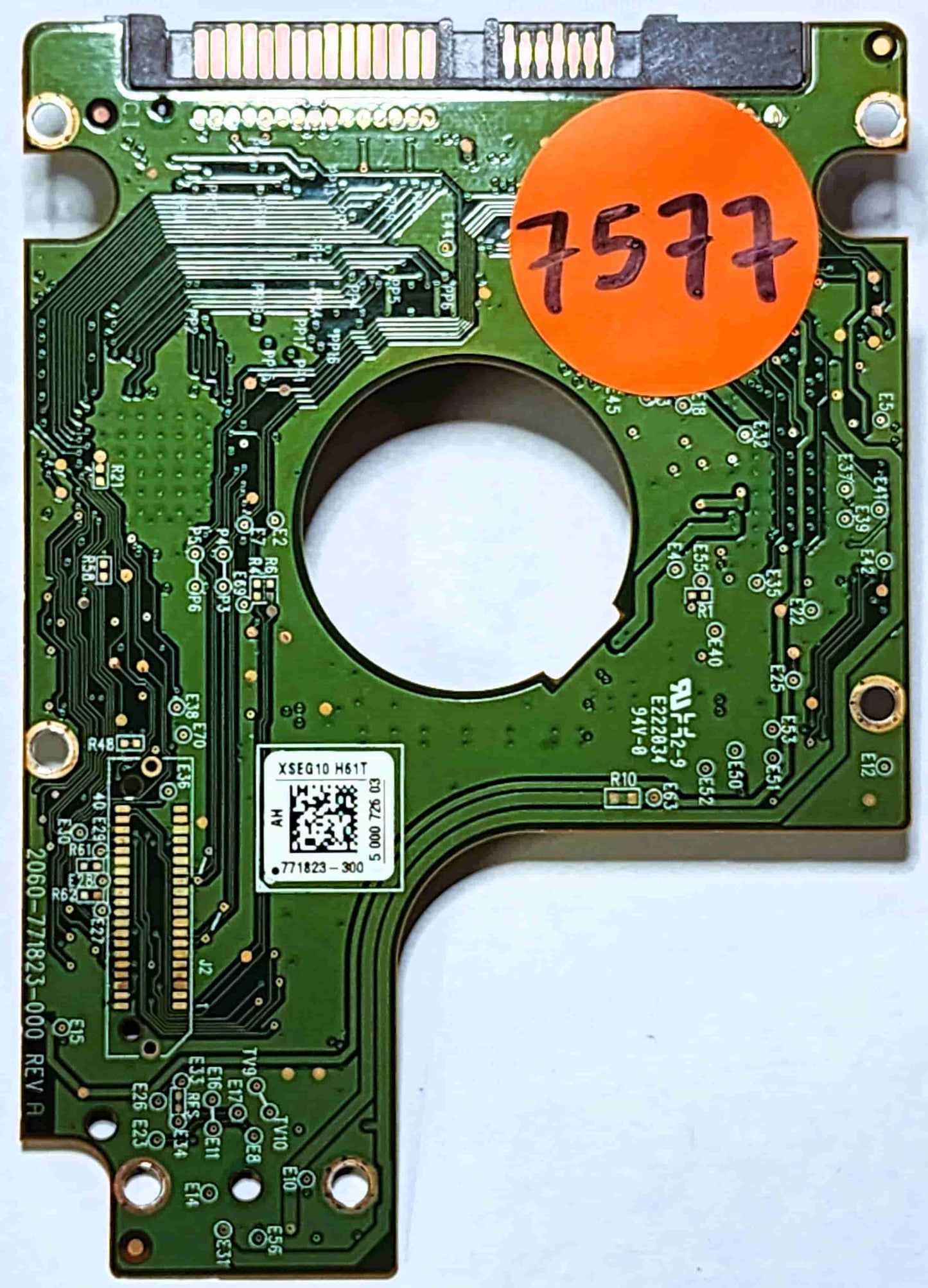 Western Digital WD10JPVT-22A1YT0 2060-771823-000 REV A  PCB for Sale