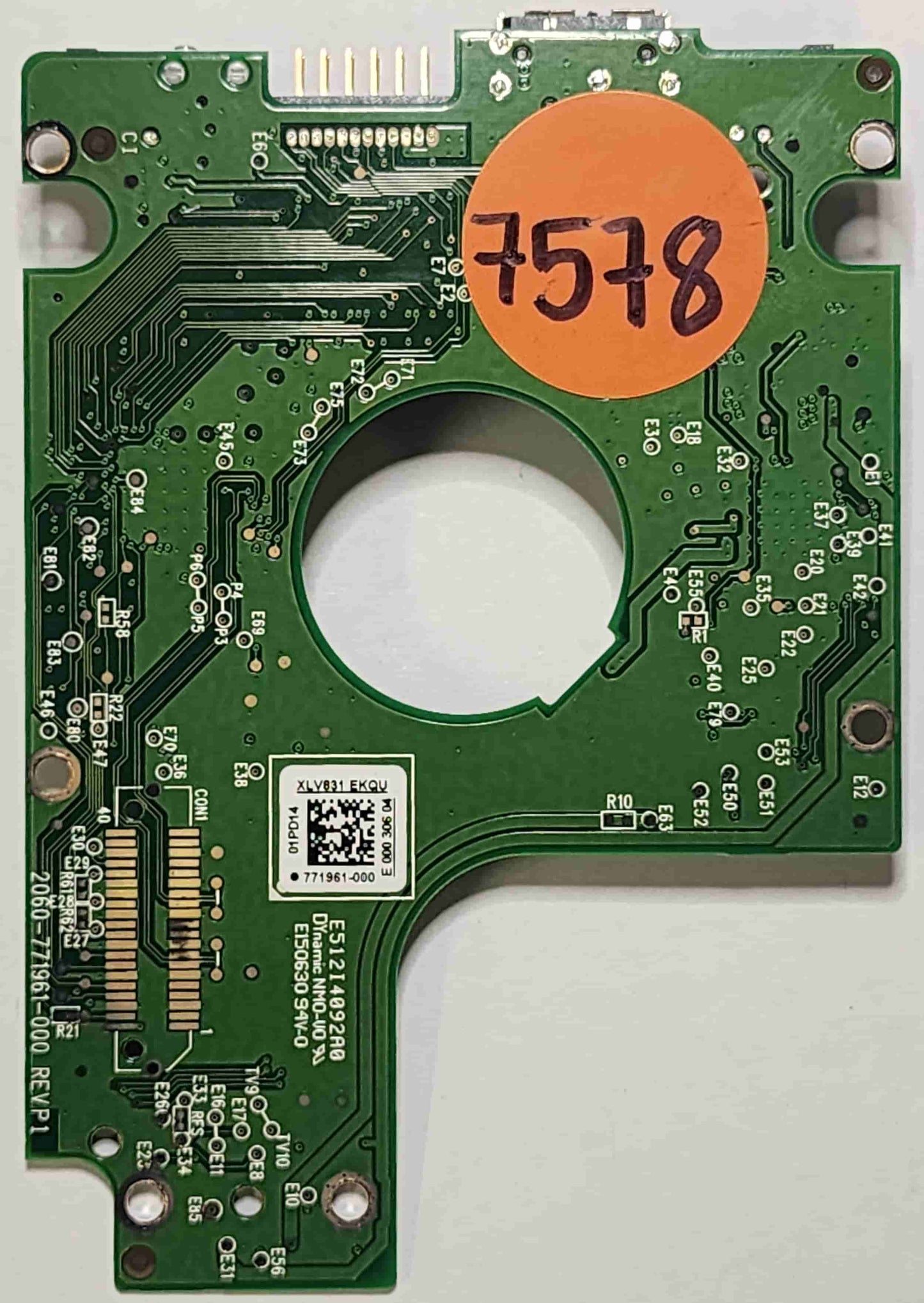 Western Digital WD10JMVW-11AJGS1 2060-771961-000 REV P1  PCB for Sale
