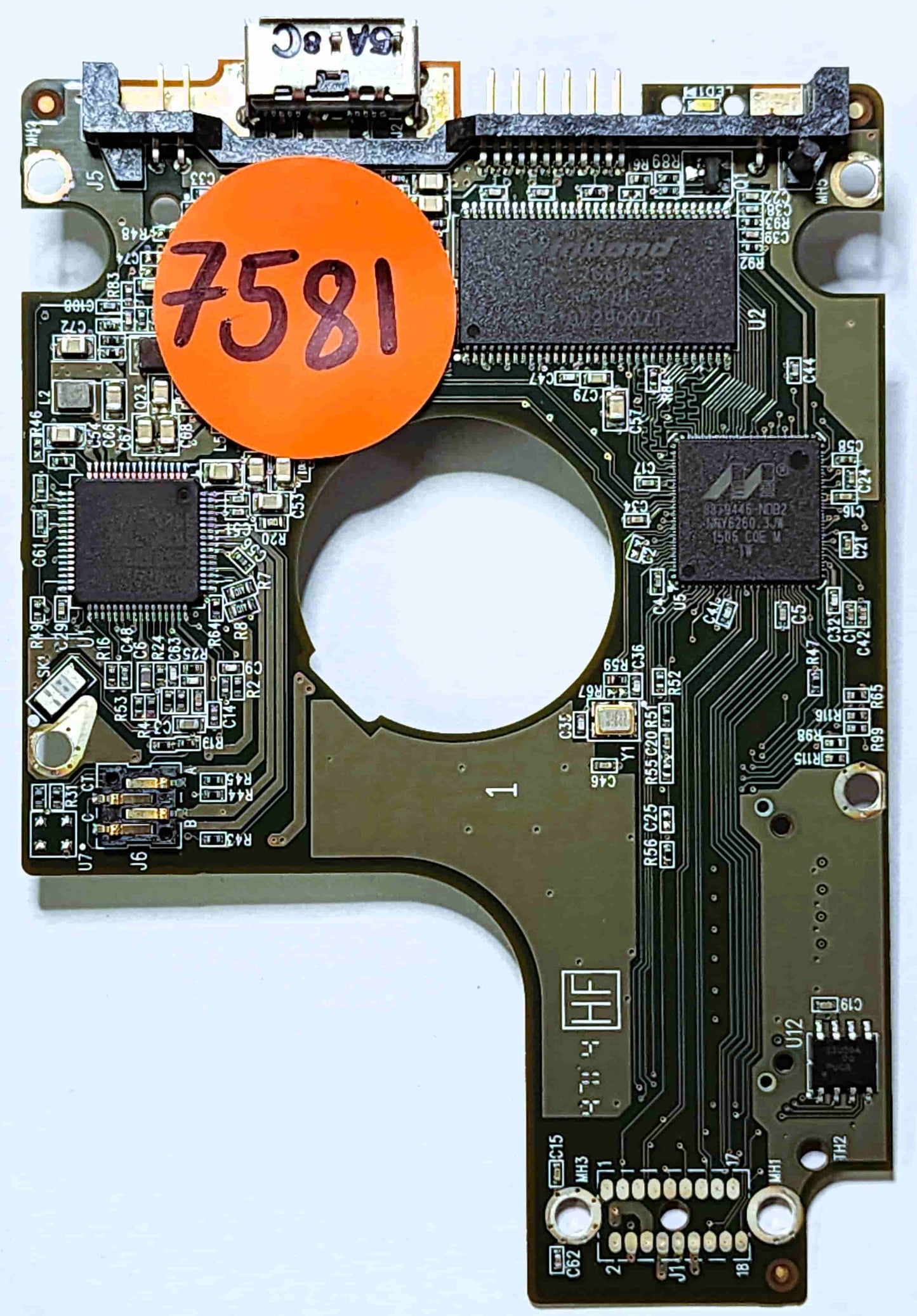 Western Digital WD10JMVW-11AJGS2 2060-771961-001 REV A  PCB for Sale