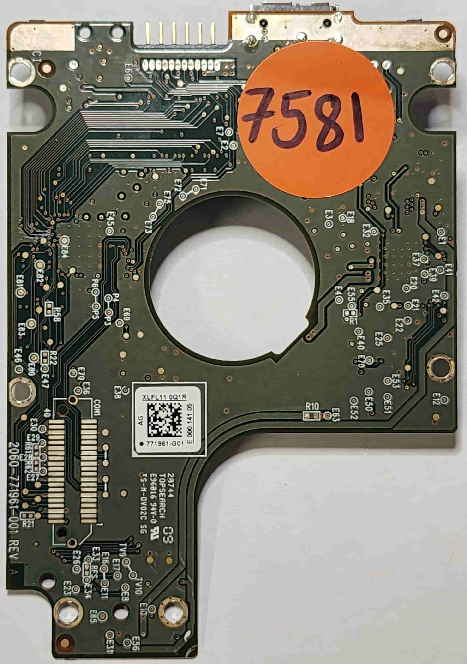 Western Digital WD10JMVW-11AJGS2 2060-771961-001 REV A  PCB for Sale