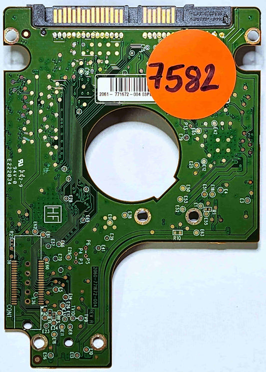 Western Digital WD6400BEVT-22A0RT0 2060-771672-004 REV A  PCB for Sale