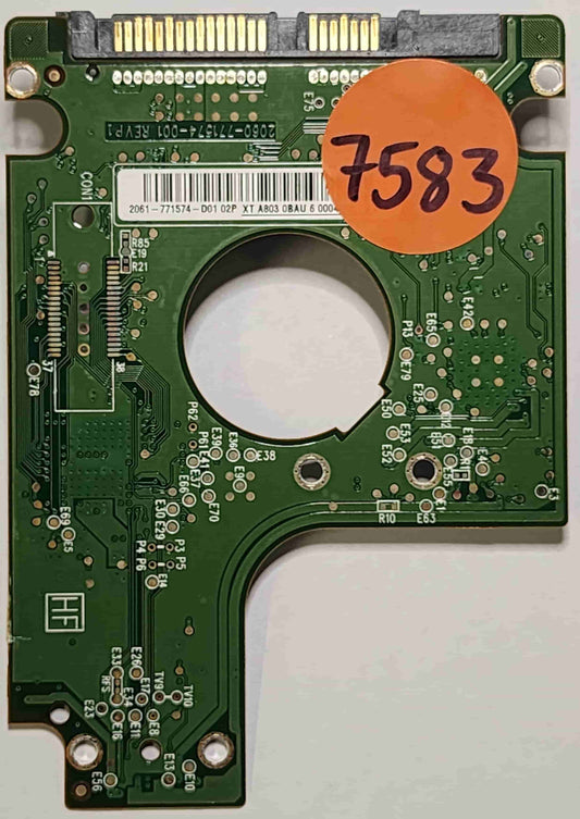 Western Digital WD3200BEKT-75F3T0 2060-771574-001 REV P1  PCB for Sale