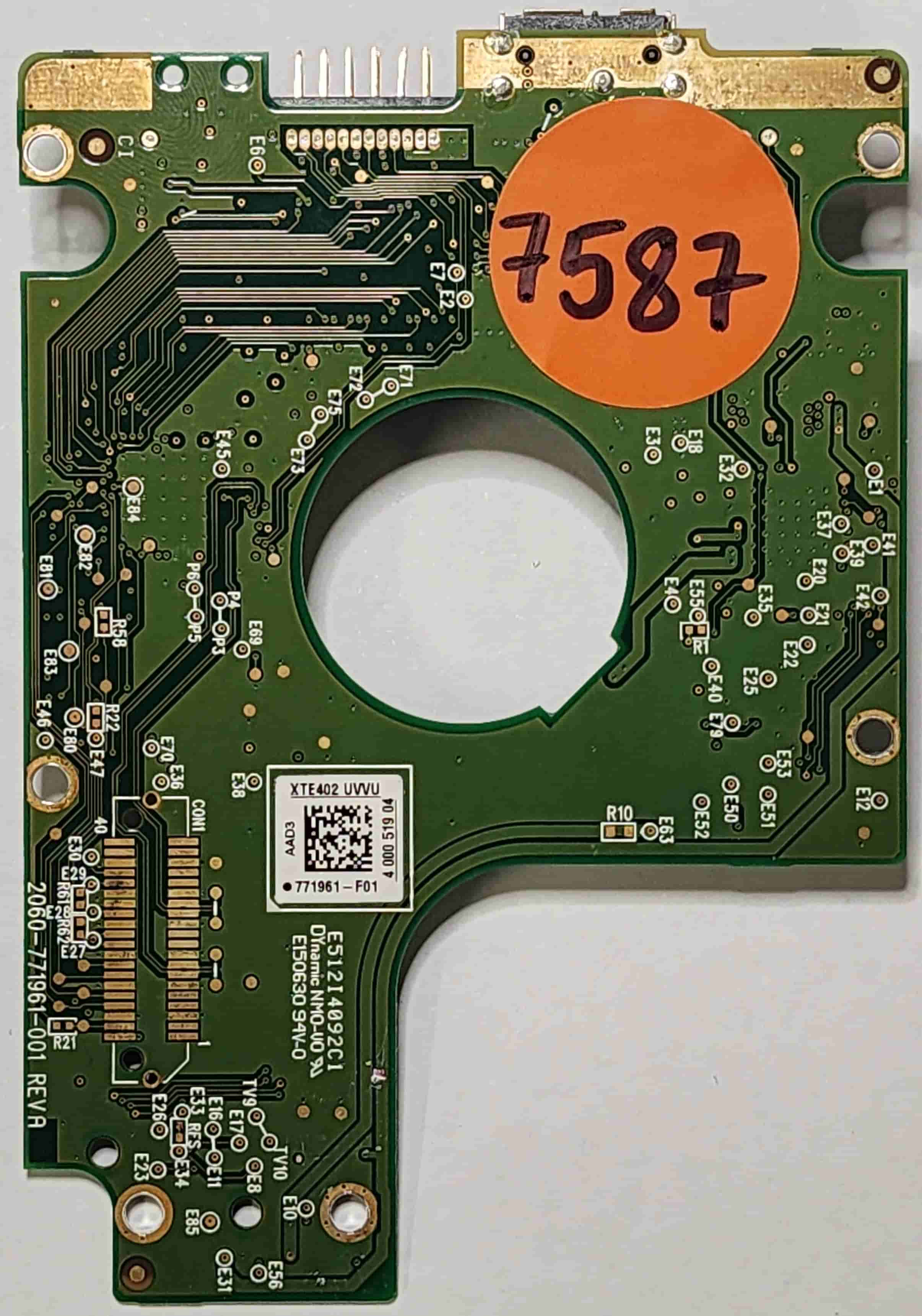 Western Digital WD20NMVW-11AV3S2 2060-771961-001 REV A (7587) PCB for ...