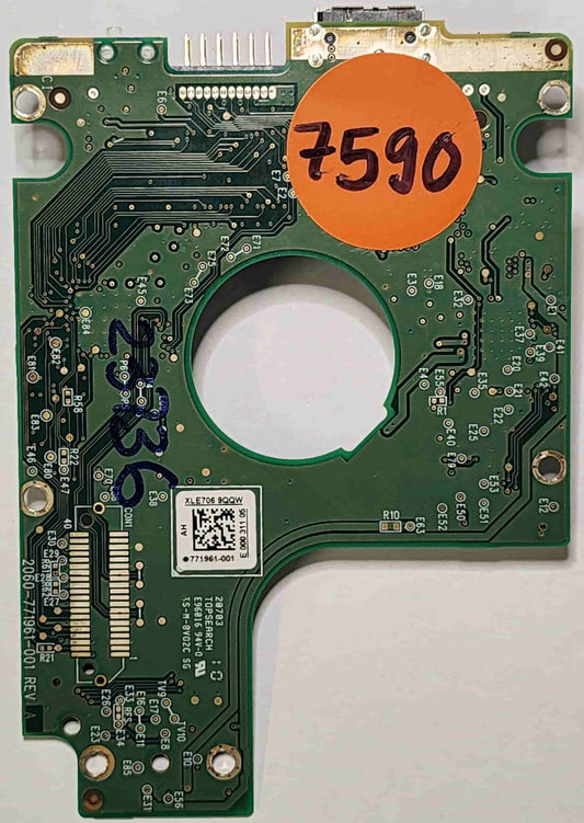 Western Digital WD10JMVW-11AJGS1 2060-771961-001 REV A  PCB for Sale
