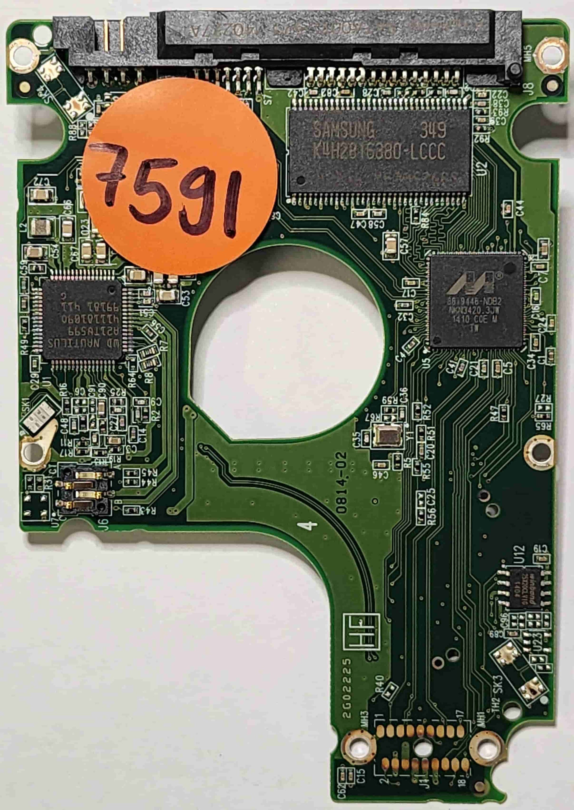 Western Digital WD5000LPVX-00V0TT0 2060-771959-000 REV A  PCB for Sale