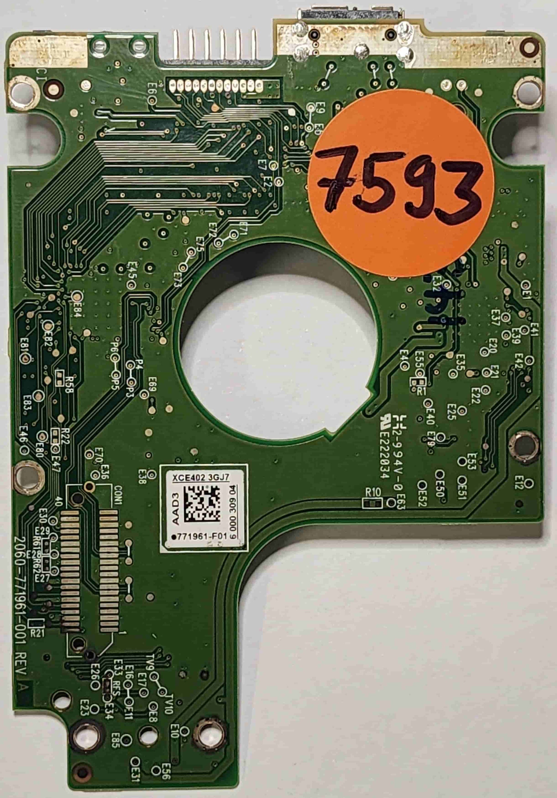 Western Digital WD20NMVW-11AV3S0 2060-771961-001 REV A  PCB for Sale