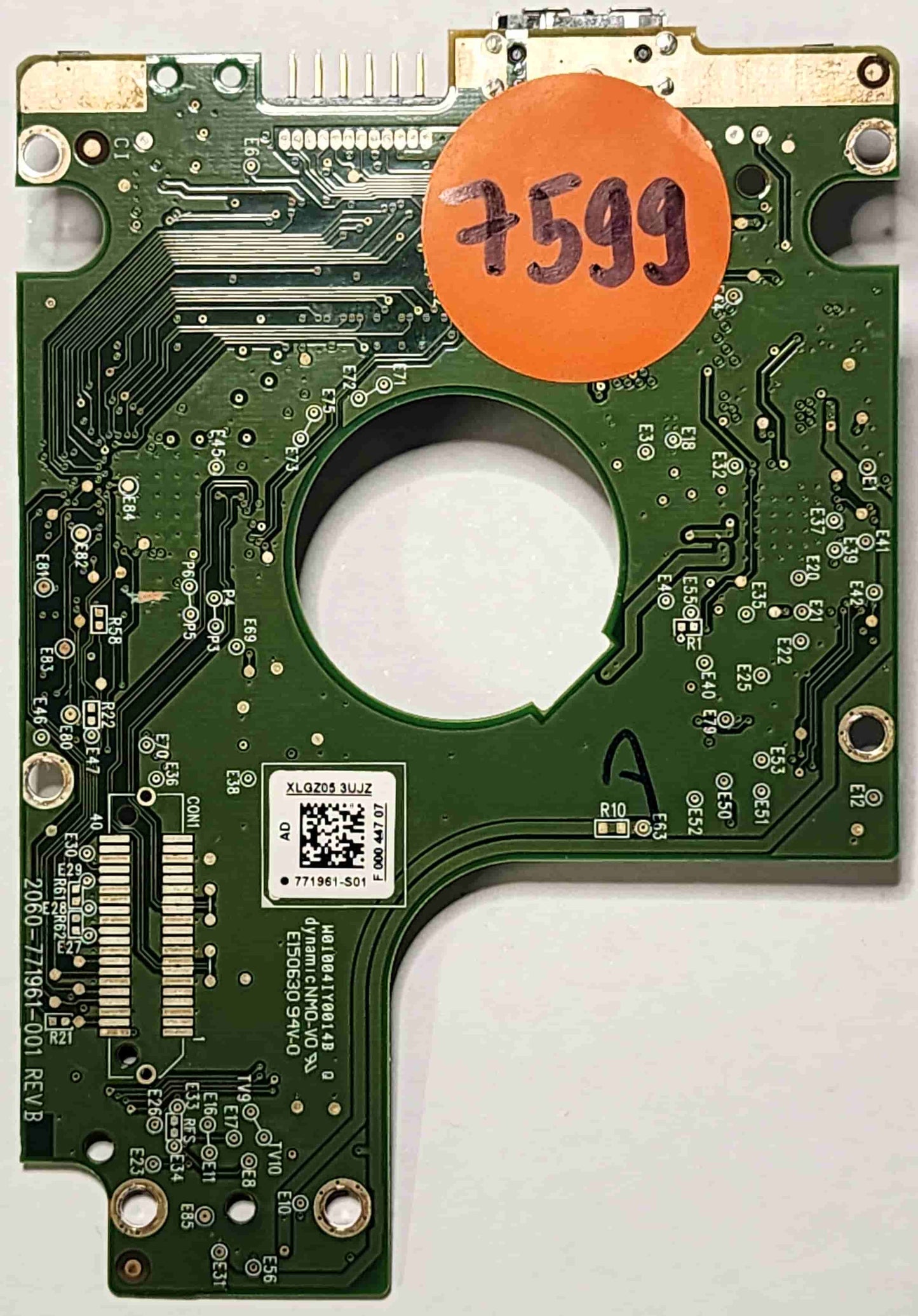 Western Digital WD5000BMVW-11AJGS4 2060-771961-001 REV B  PCB for Sale