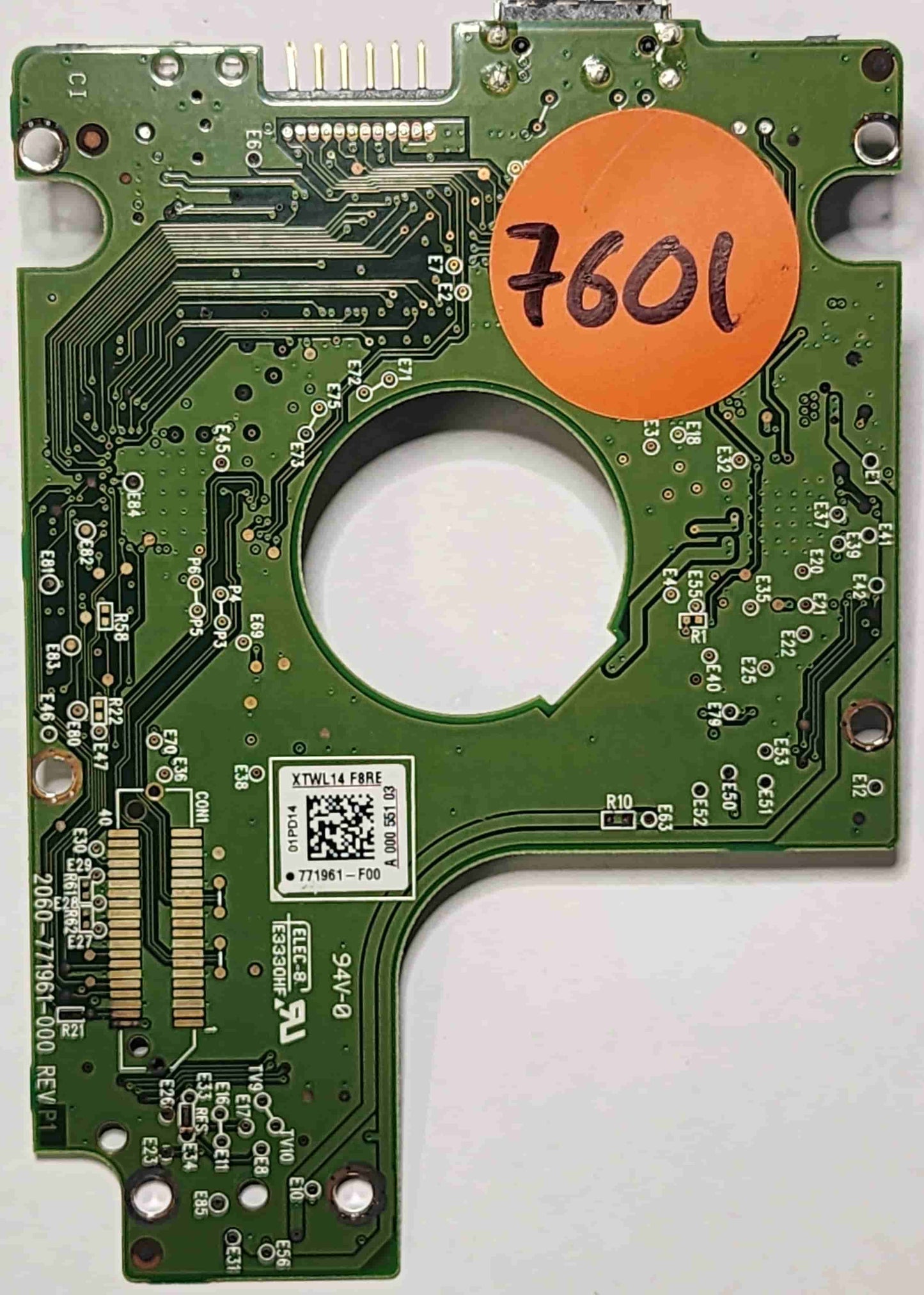 Western Digital WD10JMVW-11AJGS0 2060-771961-000 REV P1  PCB for Sale