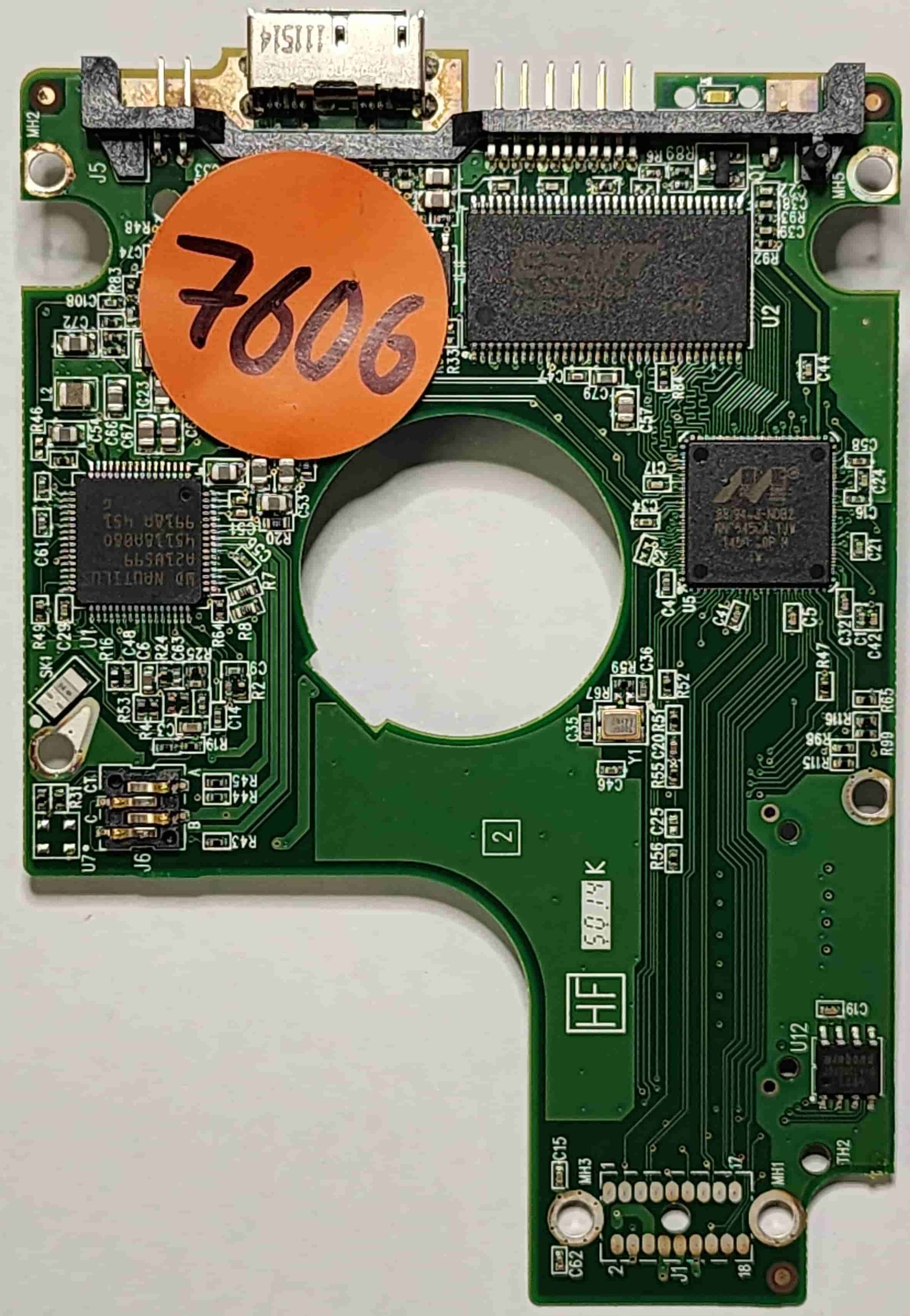 Western Digital WD20NMVW-11AV3S2 2060-771961-001 REV A  PCB for Sale