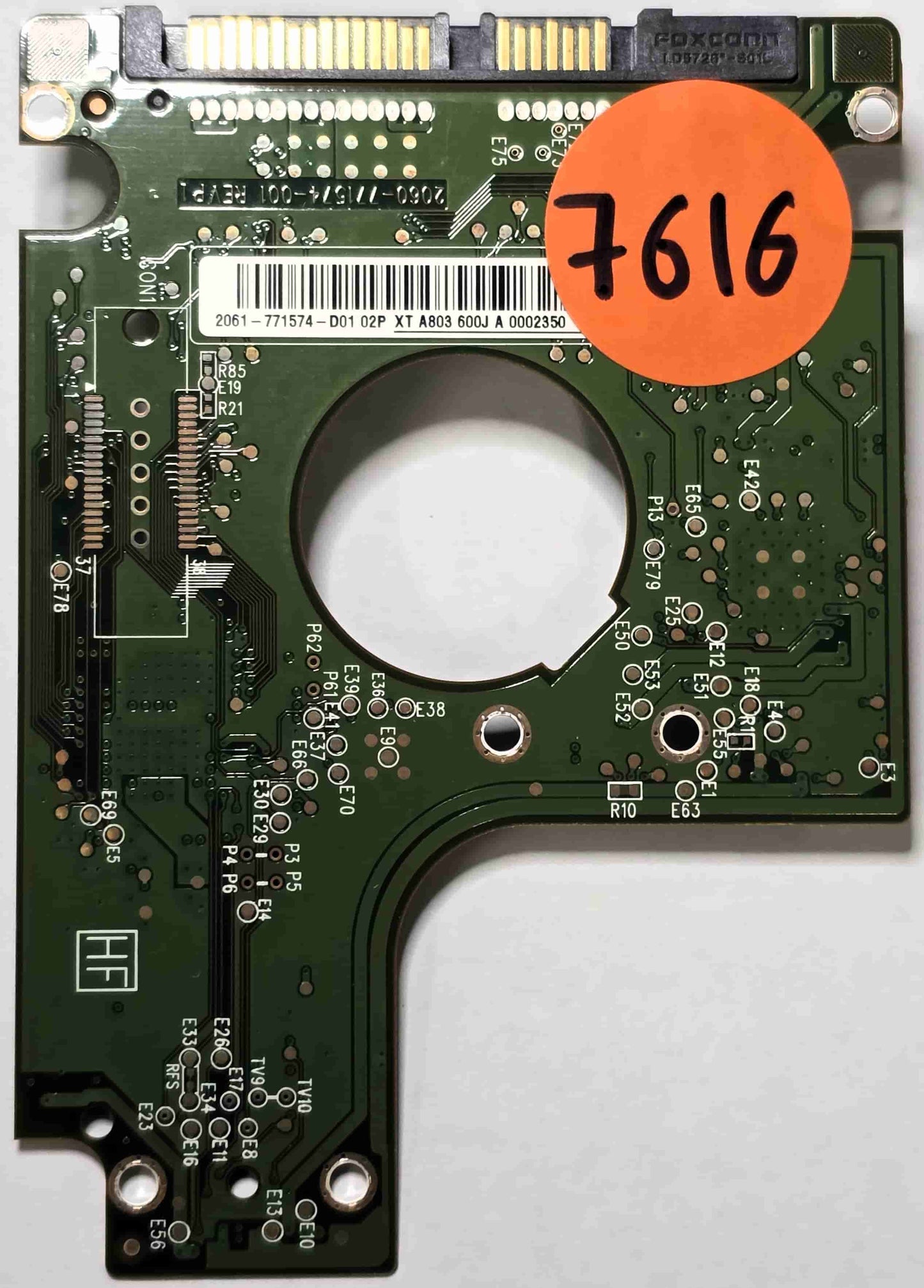 Western Digital WD3200BEKT-75F3T0 2060-771574-001 REV P1  PCB for Sale