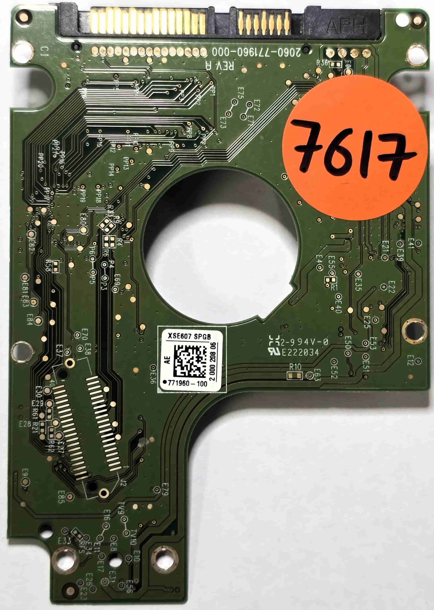 Western Digital WD10JPCX-24UE4T0 2060-771960-000 REV A  PCB for Sale