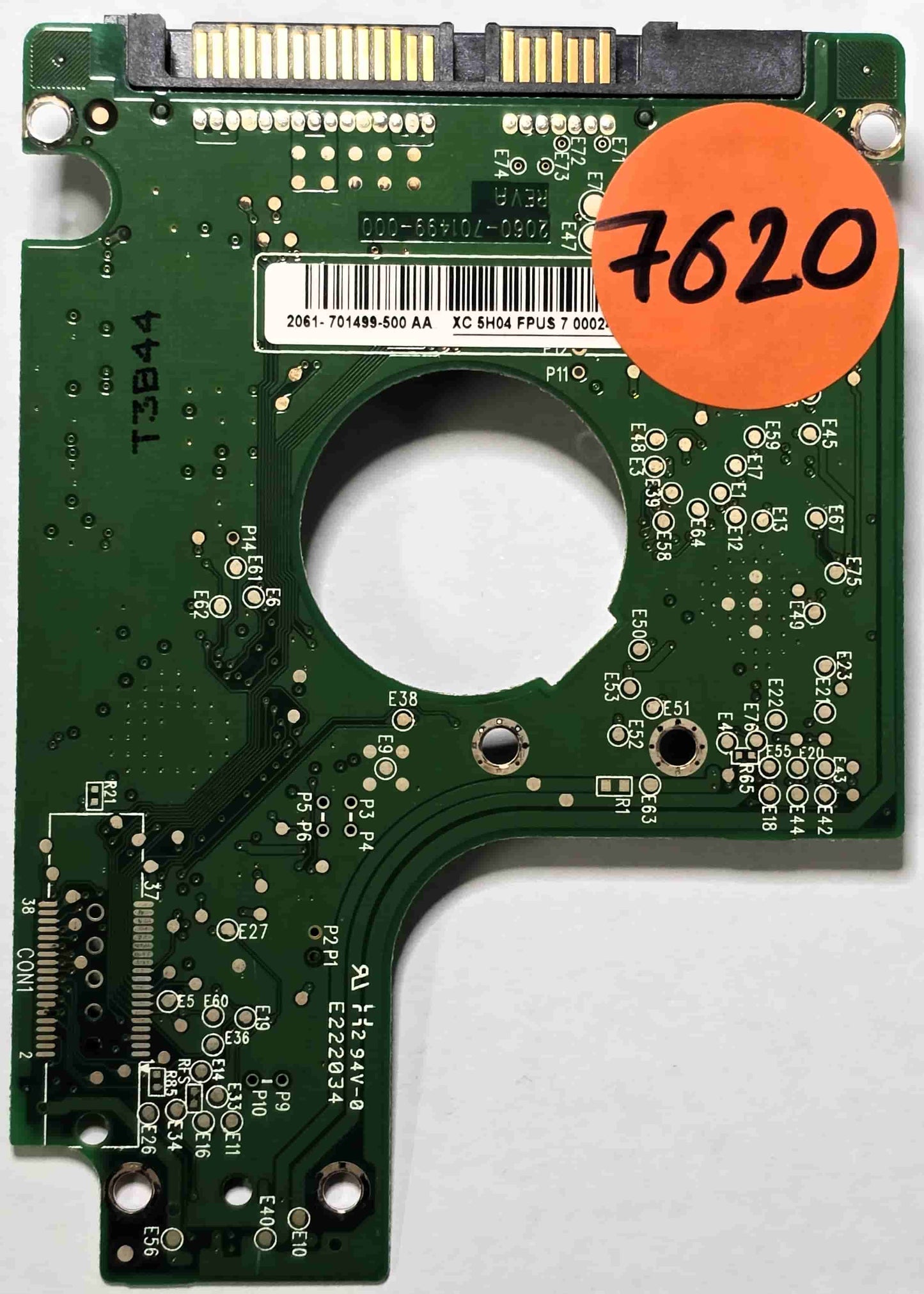 Western Digital WD3200BEVT-75ZCT0 2060-701499-000 REV A  PCB for Sale