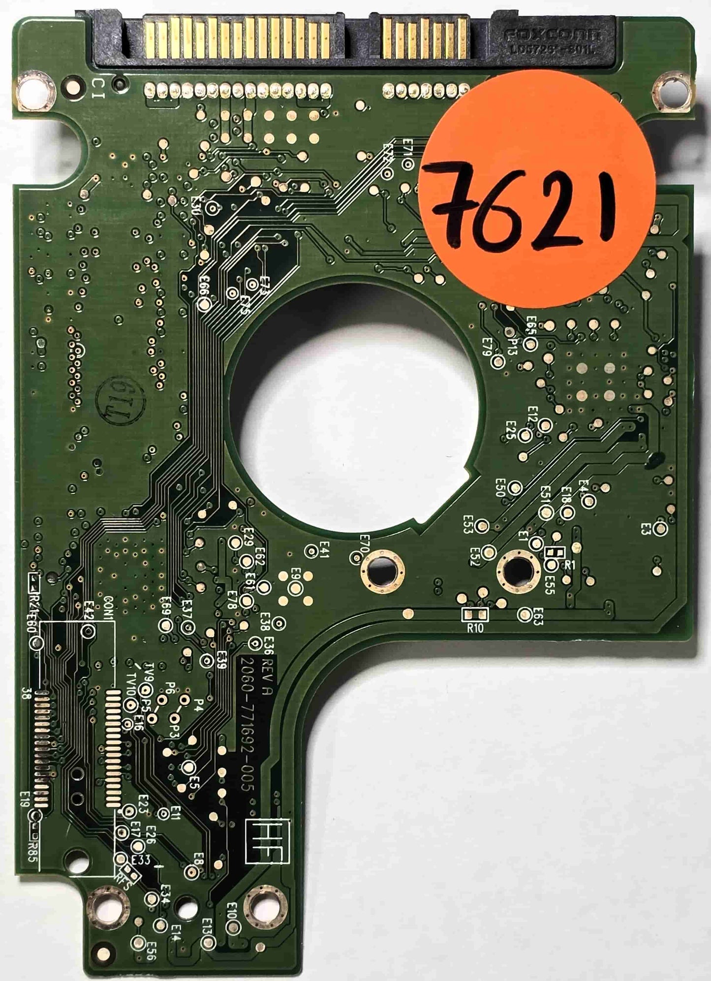 Western Digital WD7500BPVT-22HXZT1 2060-771692-005 REV A  PCB for Sale