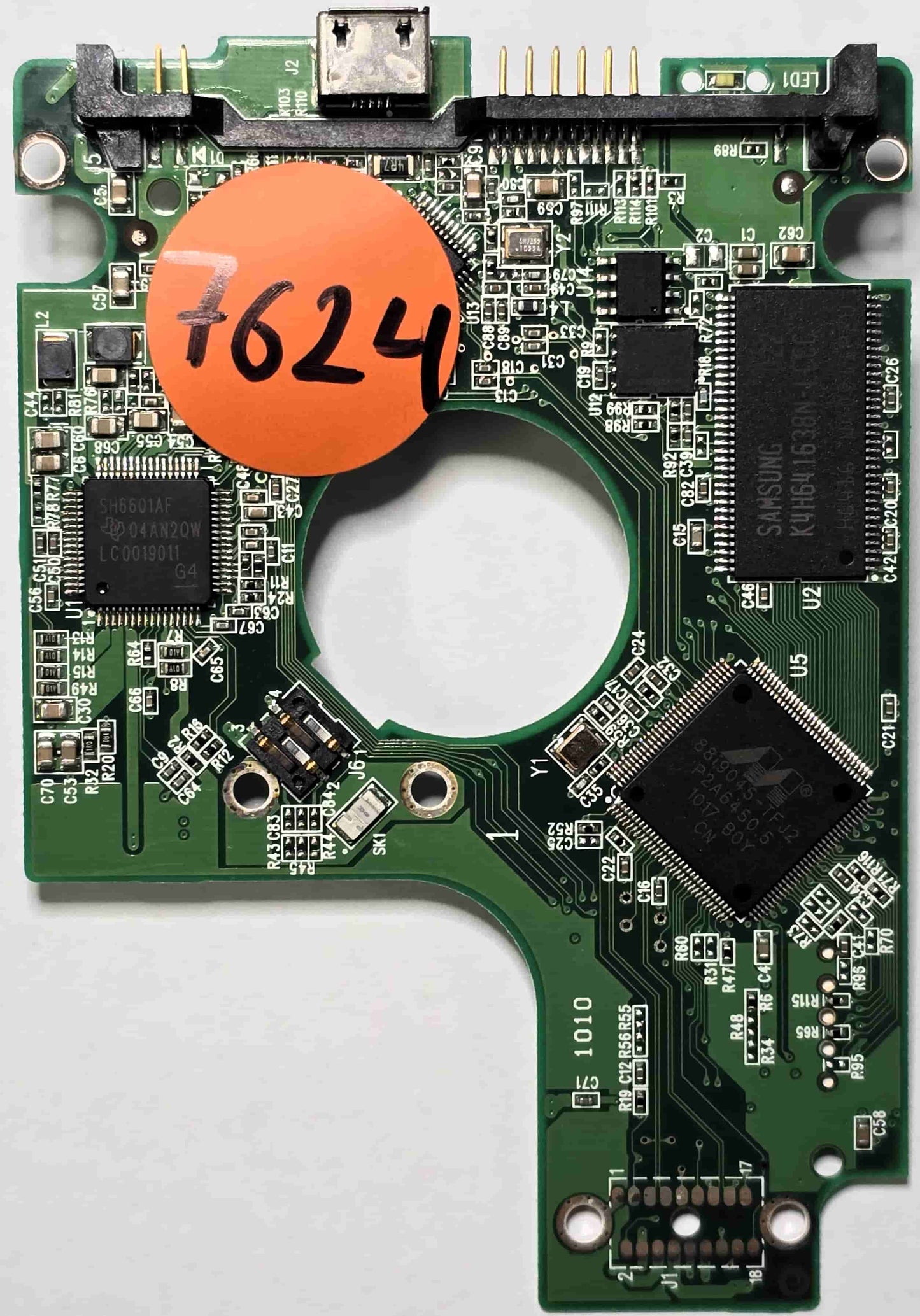 Western Digital WD7500KMVV-11BG7S0 2060-701675-004 REV P1  PCB for Sale