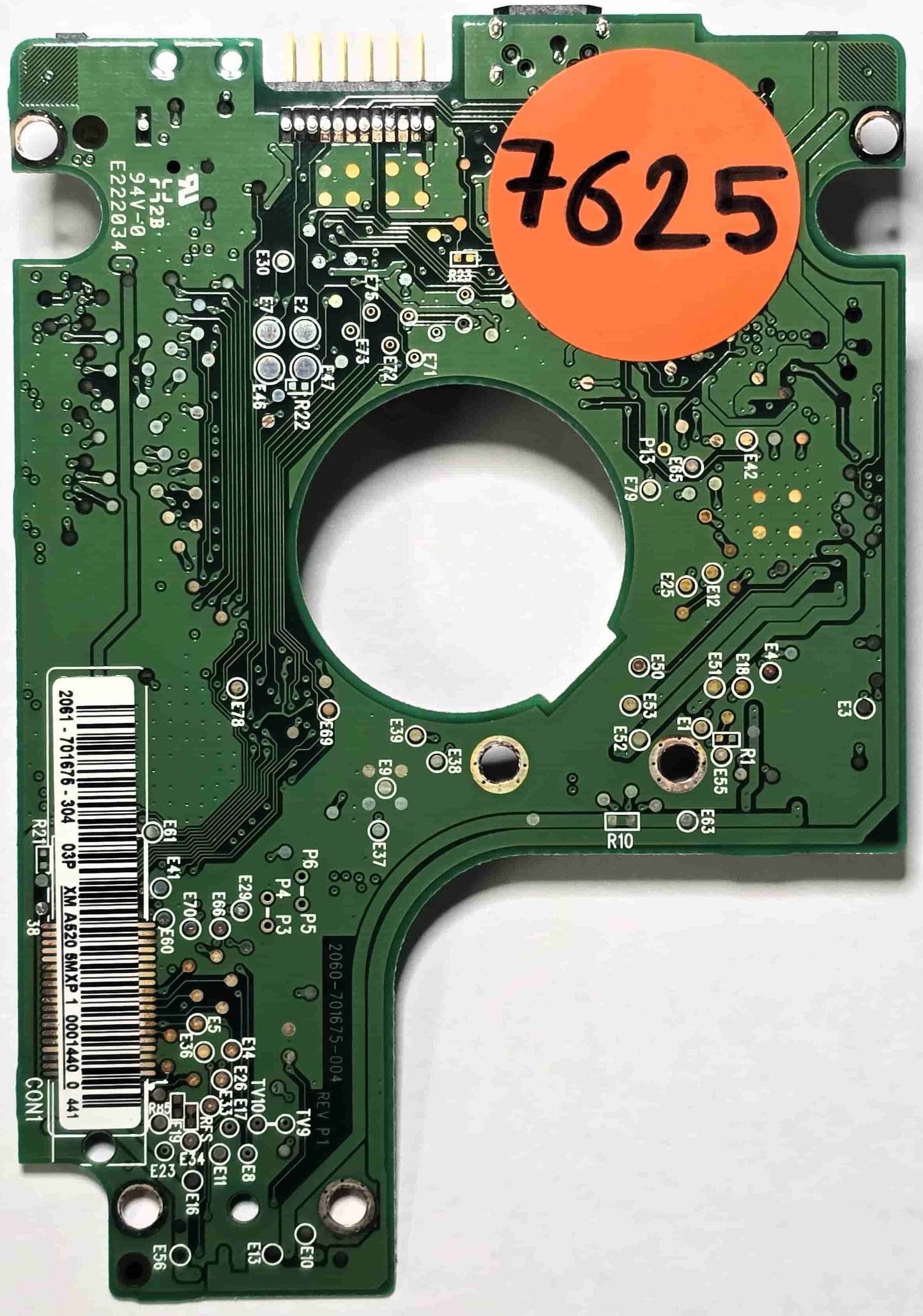 Western Digital WD7500KMVV-11BG7S0 2060-701675-004 REV P1  PCB for Sale