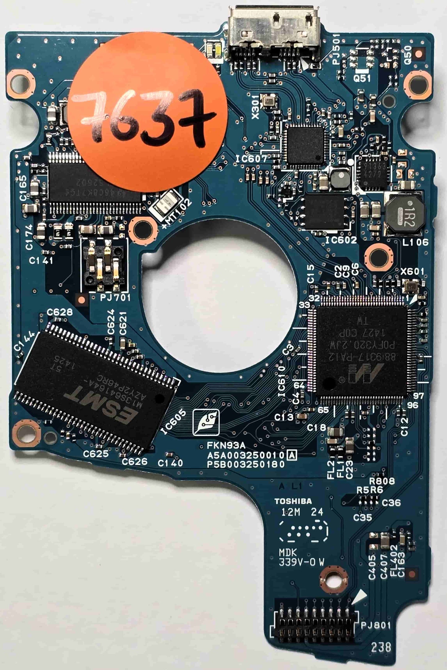 Toshiba MQ01UBD100 G003250A  PCB for Sale