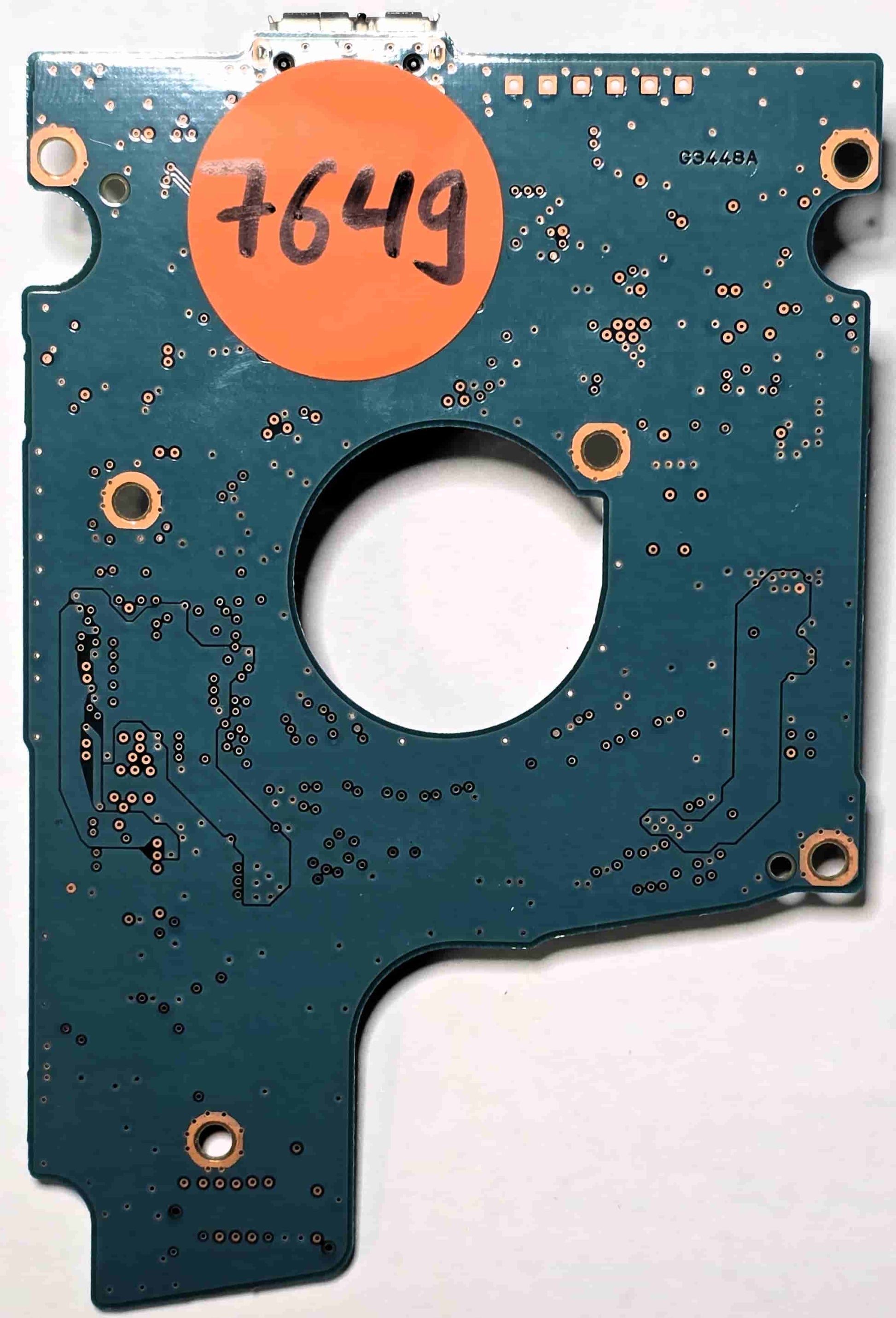 Toshiba MQ01UBD100 G3448A  PCB for Sale