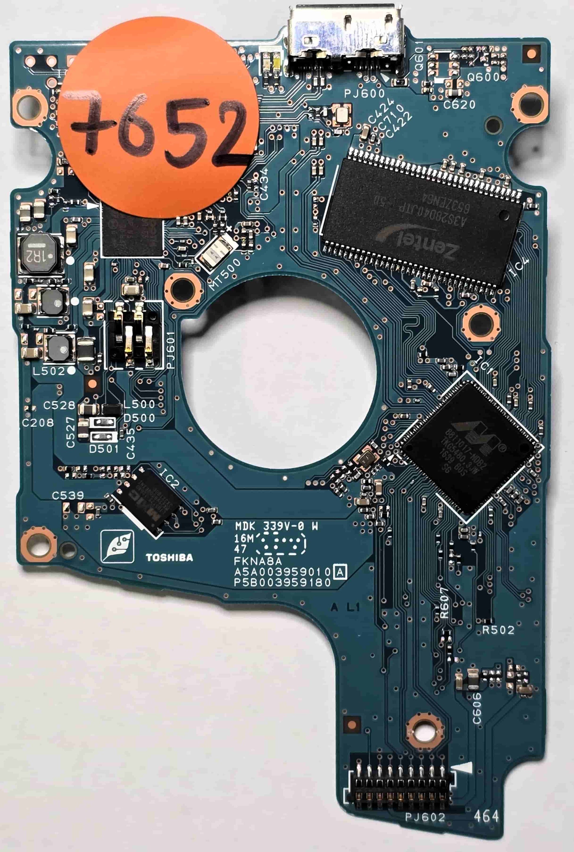 Toshiba MQ03UBB300 G3959A  PCB for Sale