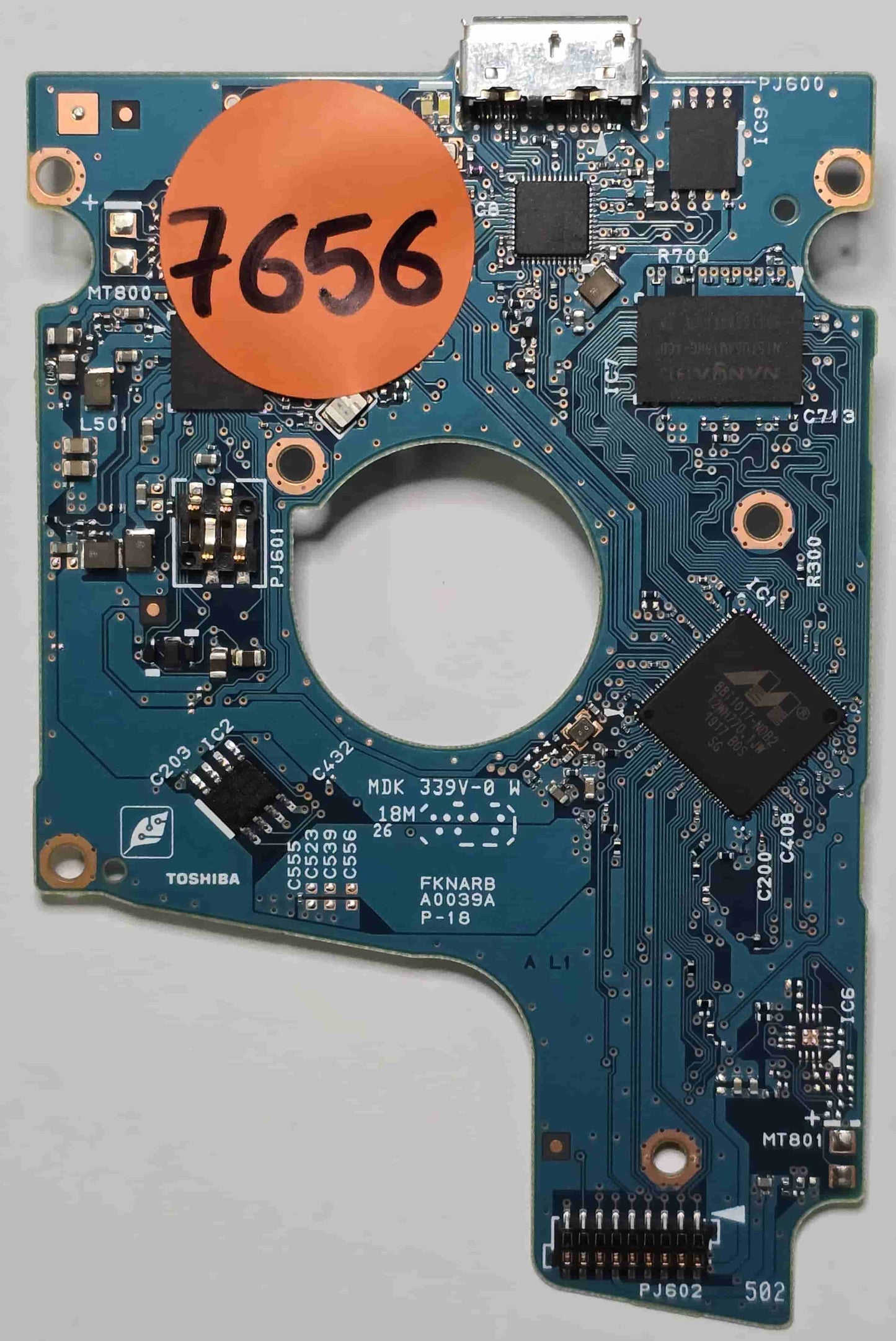 Toshiba MQ04UBD200 G0039A  PCB for Sale