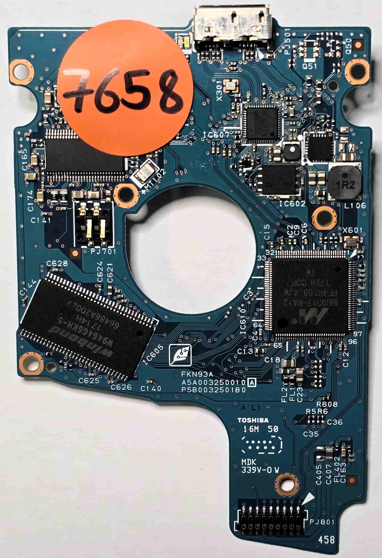 Toshiba MQ01UBD100 G003250A  PCB for Sale