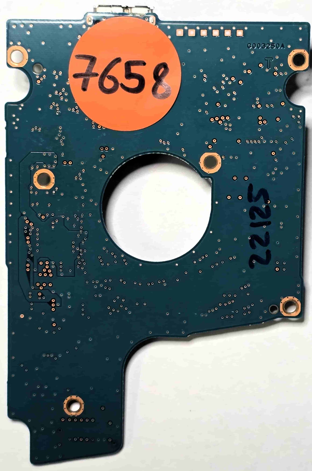 7658 Controller Toshiba MQ01UBD100 G003250A (7658) PCB for Sale – Donor Drive Parts ...