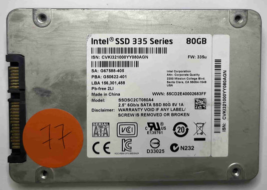 INTEL SSDSC2CT080A4 (77) SSD for Sale