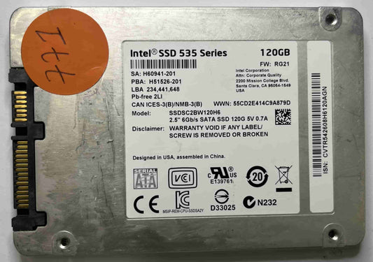 INTEL SSDSC2BW120H6 (771) SSD for Sale