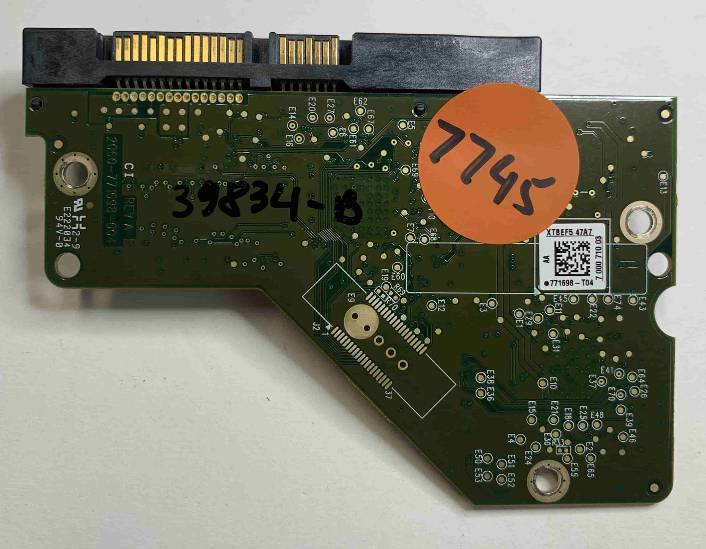 Western Digital WD20EURS-63S48Y0 2060-771698-004 REV A  PCB for Sale