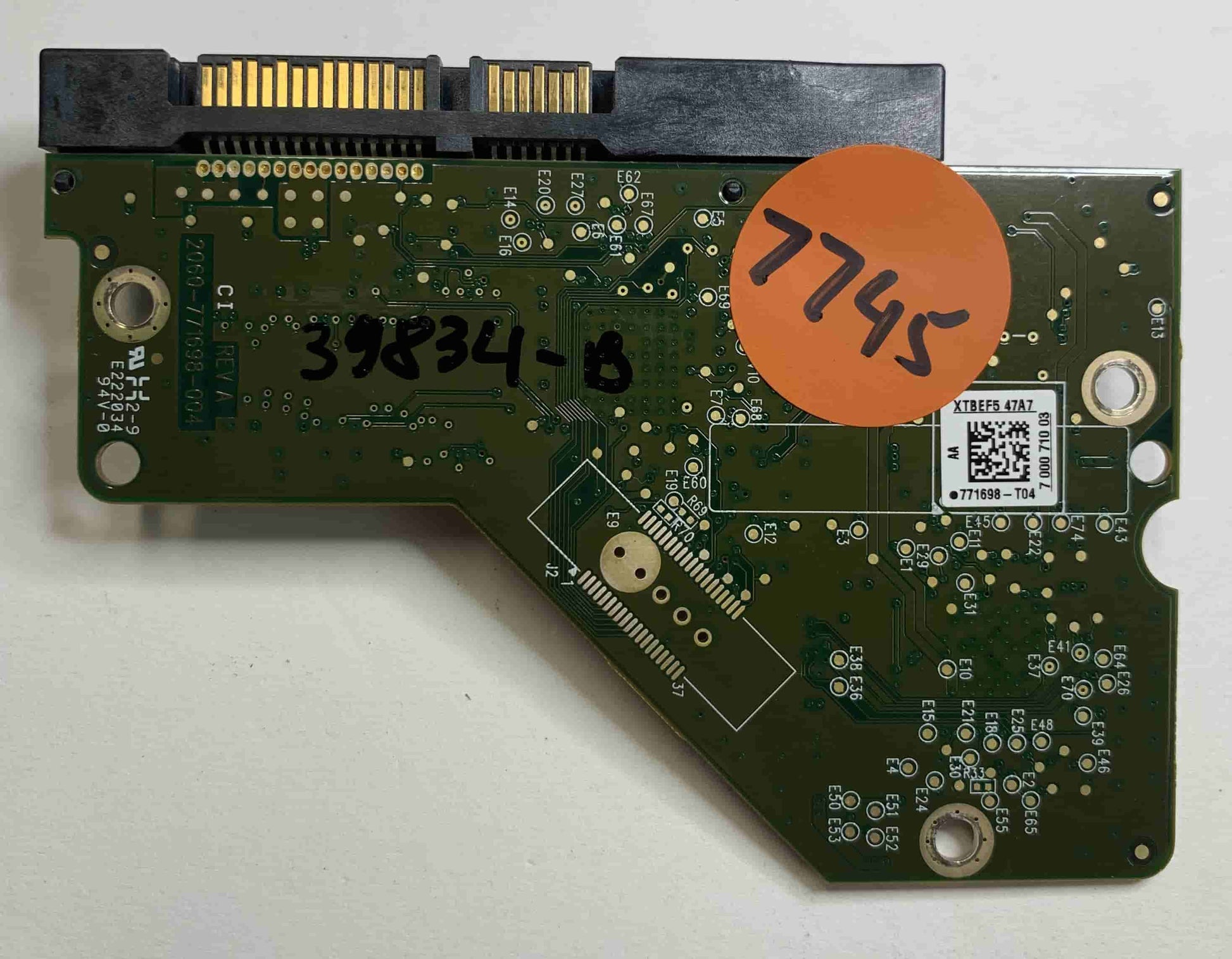 Western Digital WD20EURS-63S48Y0 2060-771698-004 REV A  PCB for Sale