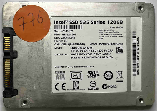 INTEL SSDSC2BW120H6 (776) SSD for Sale