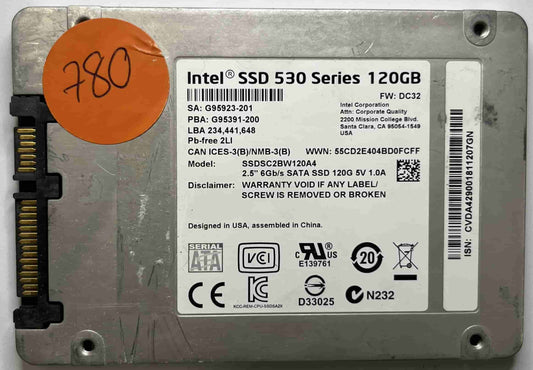 INTEL SSDSC2BW120A4 (780) SSD for Sale