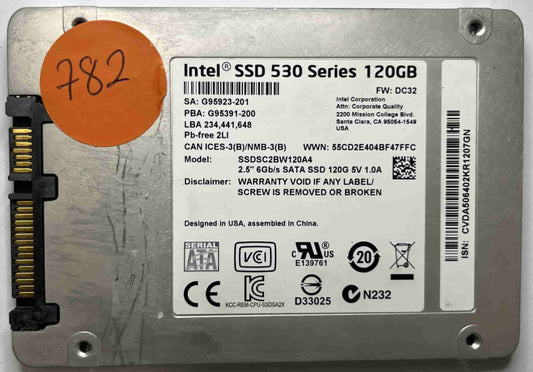 INTEL SSDSC2BW120A4 (782) SSD for Sale