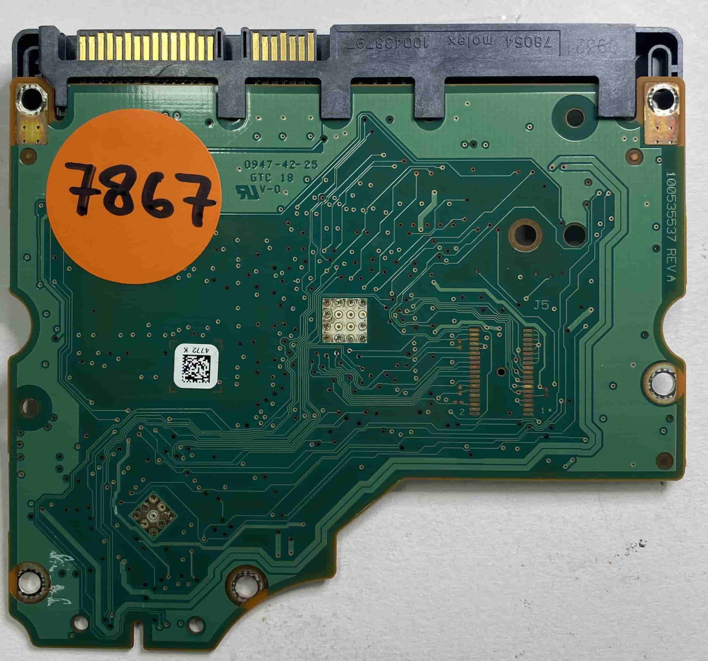 Seagate ST31000528AS 100535537 REV A 9SL154-515 PCB for Sale