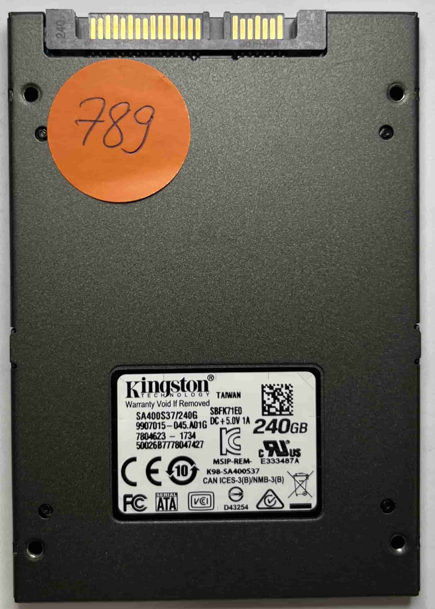 KINGSTON SA400S37/240G (789) SSD for Sale