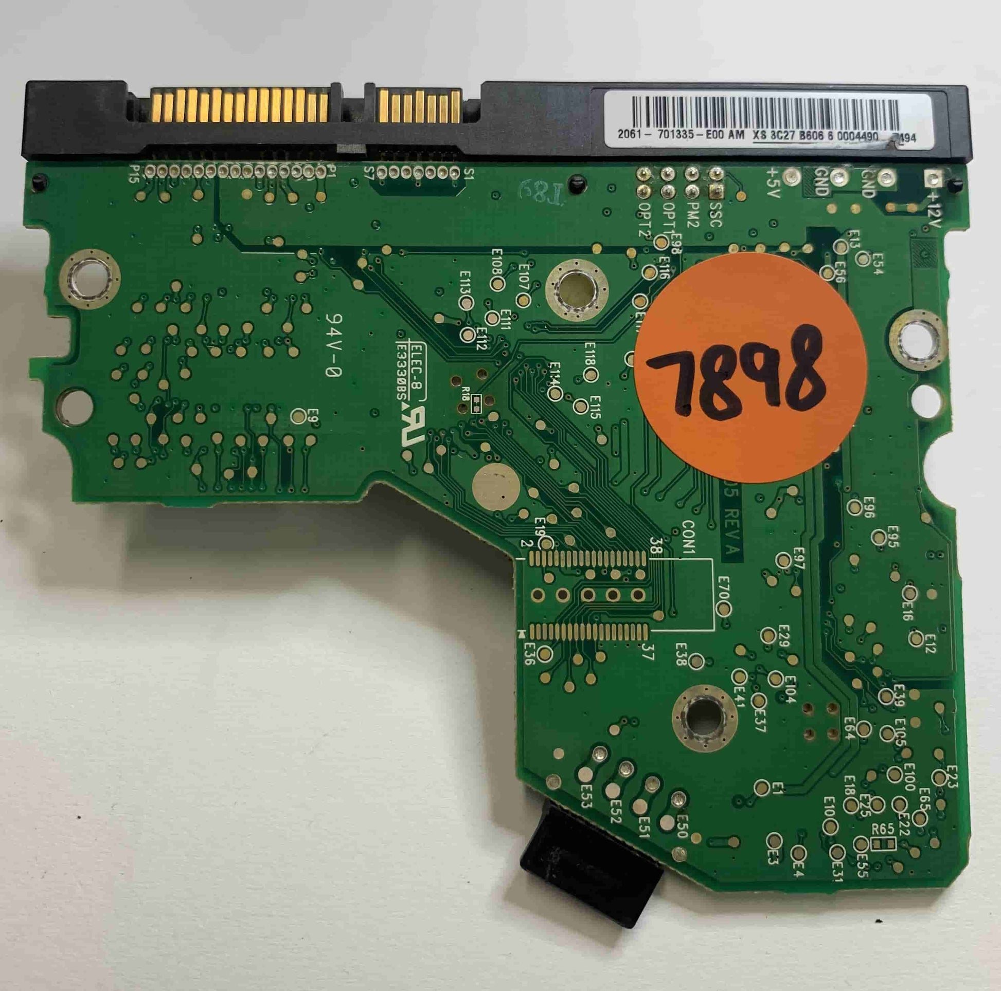 Western Digital WD800JD-75M8A3 2060-701335-005 REV A  PCB for Sale