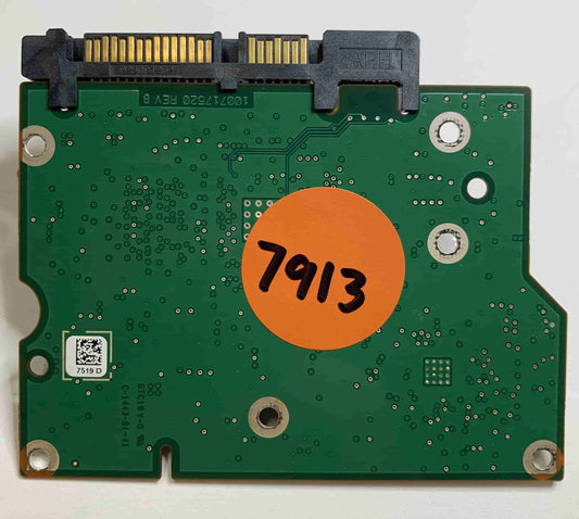 Seagate ST3000DM001 100664987 REV B 9YN166-570 PCB for Sale