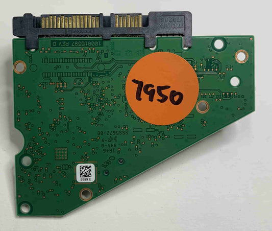 Seagate ST8000DM004 100815597 REV D 2CX188-568 PCB for Sale