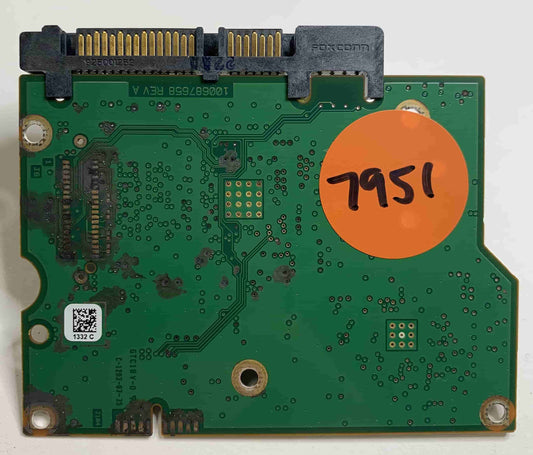 Seagate ST2000DM001 100687658 REV A 1CH164-570 PCB for Sale