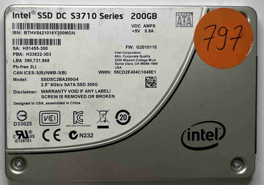 INTEL SSDSC2BA200G4 (797) SSD for Sale