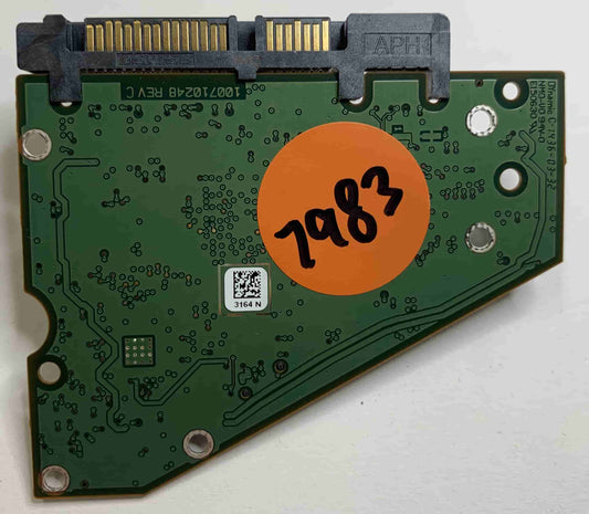Seagate ST4000DM000 100710248 REV C 1F2168-568 PCB for Sale