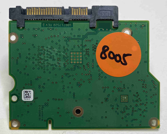 Seagate ST3000DM001 100717520 REV B 1CH166-515 PCB for Sale