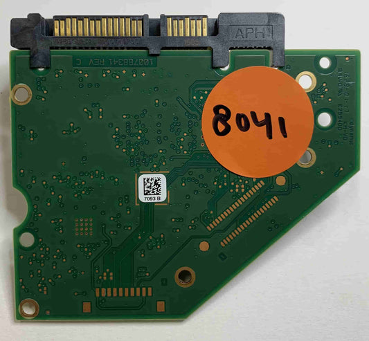 Seagate ST3000DM003 100788341 REV C 2AE16L-568 PCB for Sale