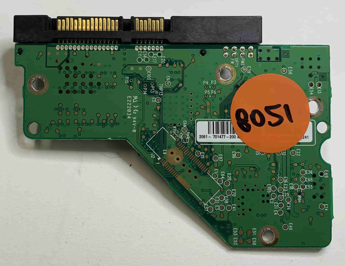 Western Digital WD500AAV8-00ZTB0 2060-701477-002  PCB for Sale