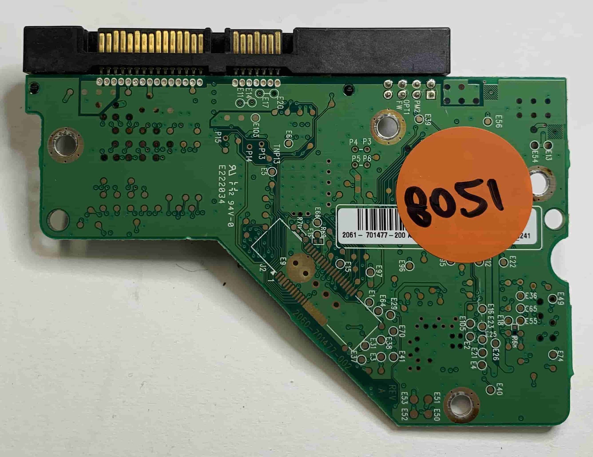 Western Digital WD500AAV8-00ZTB0 2060-701477-002  PCB for Sale