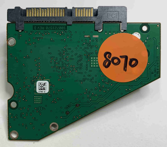 Seagate ST5000DM000 100721570 REV D 1FK178-568 PCB for Sale