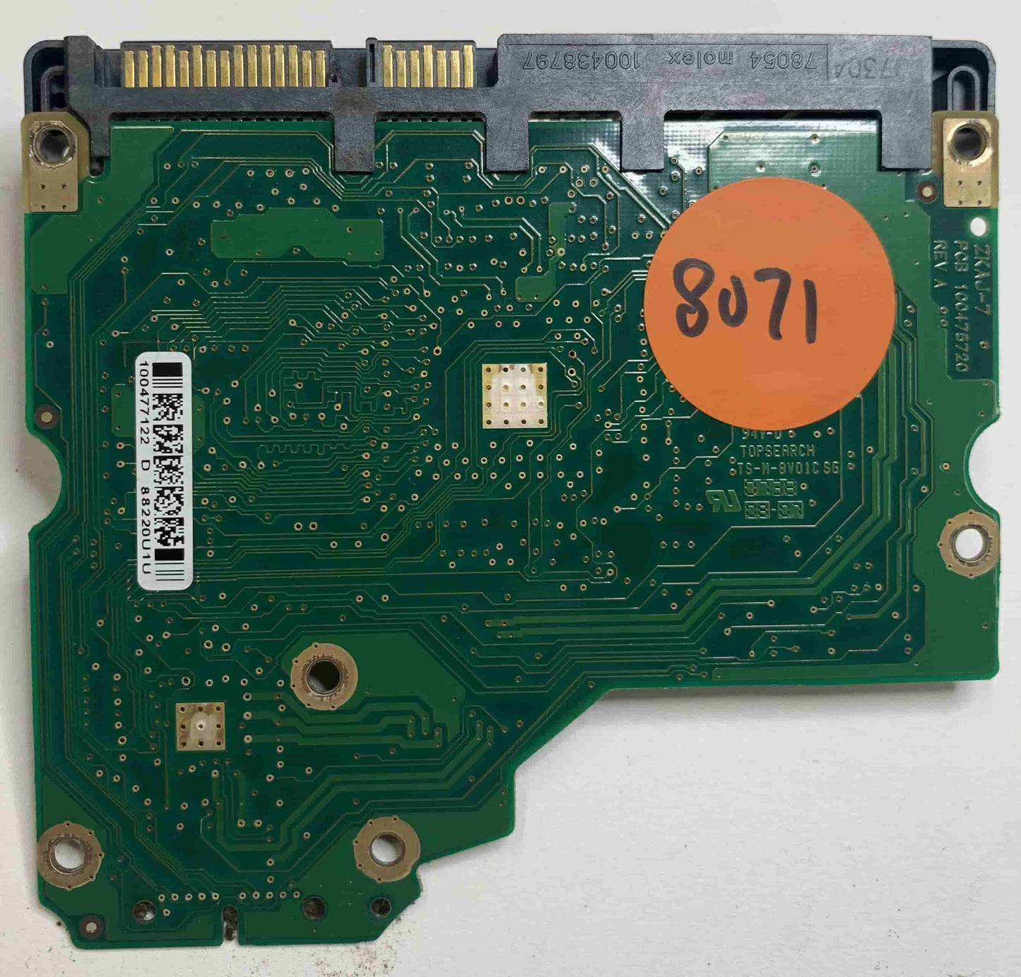 Seagate ST3500320NS 100475720 REV A 9CA154-502 PCB for Sale