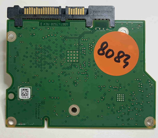 Seagate ST3000DM001 100717520 REV B 1CH166-510 PCB for Sale