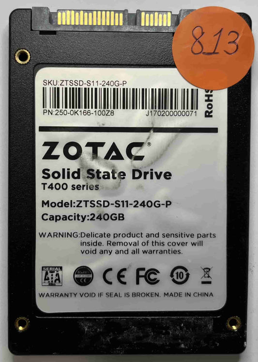 ZOTAC ZTSSD-S11-240G-P 250-0K166-100Z8 (813) SSD for Sale