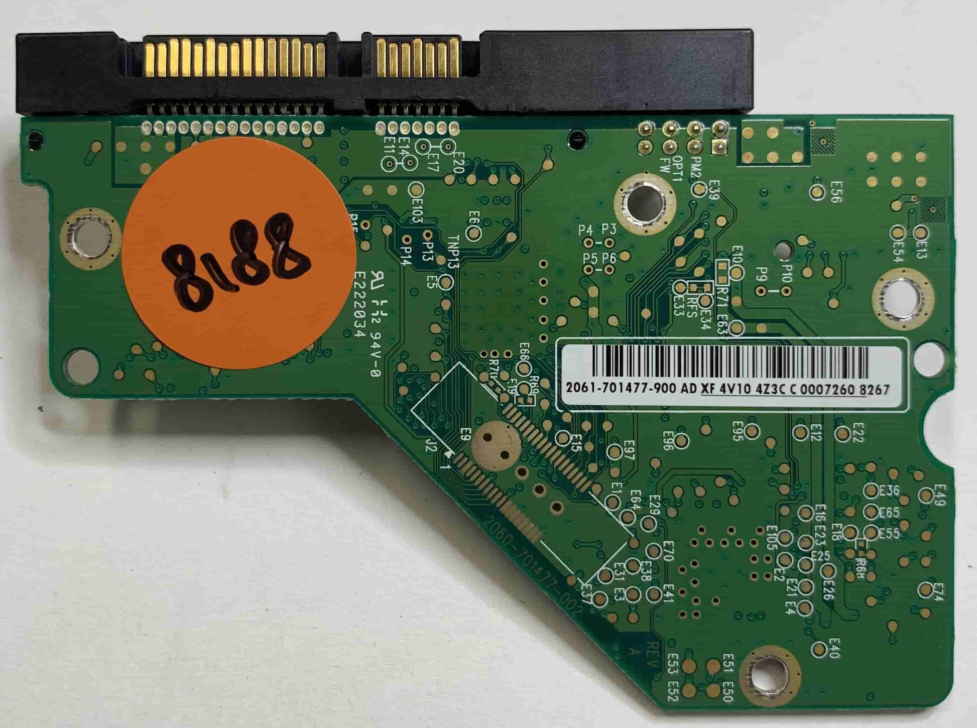 Western Digital WD5000AAKS-40YGAG 2060-701477-002 REV A  PCB for Sale